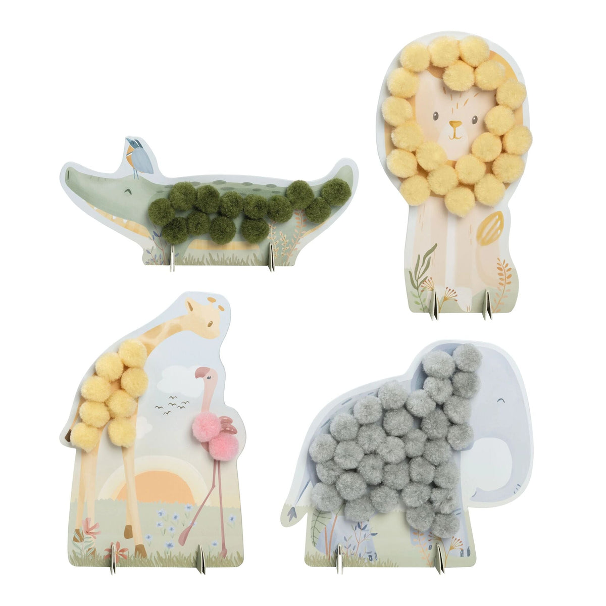 Craft set pompoms